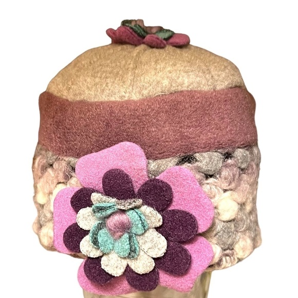 TUFF KOOKOOSHKA Vera Hat Rosewood Made in USA Size 6/12 Months - Picture 6 of 6